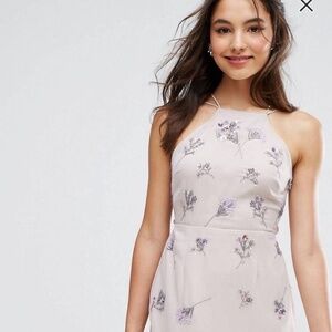 NWT Gorgeous beaded bridesmaid dress ASOS
